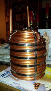 diwa GbR: 4-fache Spirale aus Kupferrohr 10x1mm